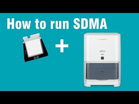How to run SDMA on a Catalyst One® Chemistry Analyzer