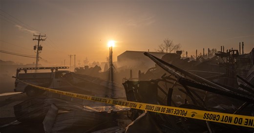 A look at the damage from the Jones Road Wildfire in N.J.