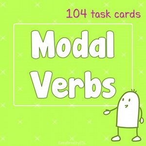 Modal Verbs Task Cards