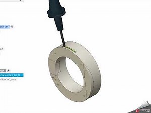 Mazak 640M Milling with 4th axis switch to ZC coordinates.