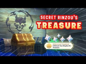 Secret quest, chests and achievement on Watatsumi island | Genshin impact