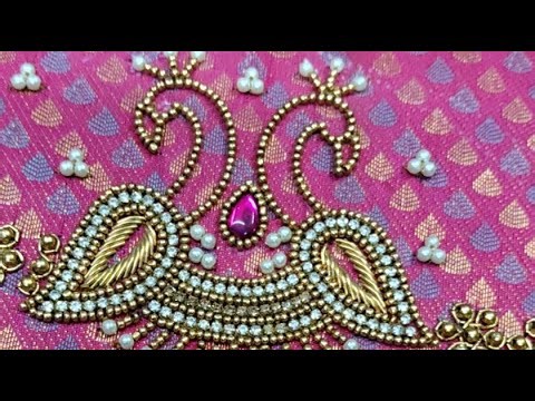 zari outline training aari work training