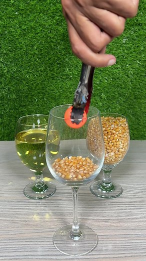 Making Popcorn with 1000°C Red Hot Metal Ball Experiment