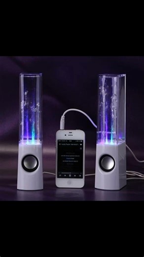 Dancing Water Fountain Speakers with LED Lights – Wireless Sound & Water Show