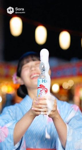 Ramune Soda Erupts! Extreme Fizz Explosion ASMR