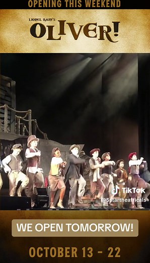 OLIVER! Opens tomorrow night(!!) at the Bank of America Performing Arts Center in Thousand Oaks! Don’t miss out on this iconic show! https://www.ticketmaster.com/5-star-theatricals-presents-oliver-tickets/artist/2940372?venueId=90196 #oliver #olivertwist #musicaltheatre #broadway