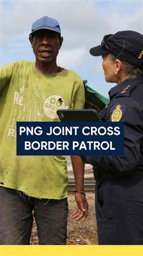 A shared love of rugby league is not the only thing that binds Australia and PNG 🏉 The two countries share a mission to protect the border from threats such as drugs and firearms trafficking, people smuggling and illegal foreign fishing. This shared mission takes shape in Joint Cross Border Patrols. These patrols underline the strong partnership between agencies on both sides of the border, working together to protect the Torres Strait and support local communities. Last month officers visited 