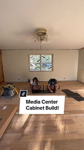 DIY Media Center Cabinet Build Ideas