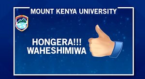 27K views · 877 reactions | The MKU fraternity heartily congratulates all its alumni & students who clinched seats during this year’s General Election. September intake is ongoing, visit www.mku.ac.ke for more information.Join MKU family today. | Mount Kenya University | Facebook