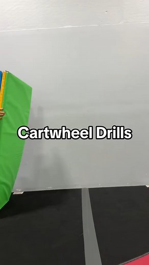 28K views · 155 reactions | Cartwheel Tutorial- Learn with a Mat Step-by-Step. | Coachrosie | Facebook