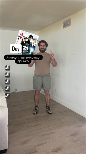 Day 21 adding a rep every day of 2026. Slowly but surely the house is coming back together! | Josh Newman
