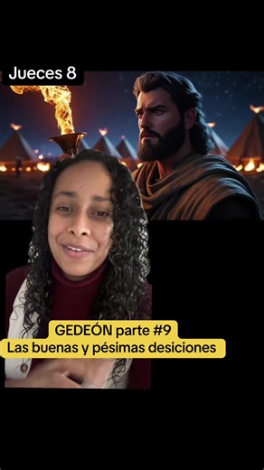 Las buenas y pésimas desiciones de Gedeón 5to juez de Israel. #gedeon #parati #Diosesamor #cristianos #biblia