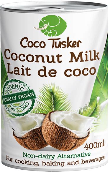 Organic and Conventional Coconut Milk