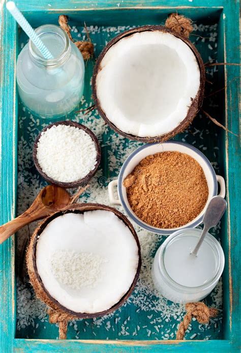 coconut oil in water