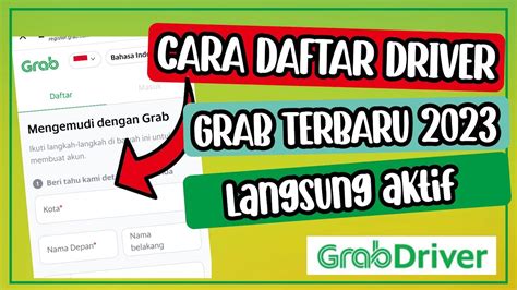 grab bike data diri