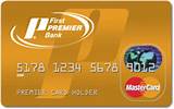 First Premier Gold Credit Card Application Pictures