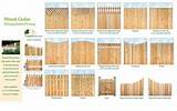 Pictures of Wood Fencing Estimate