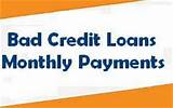 Online Loans With Monthly Payments For Bad Credit