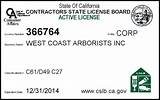 Photos of Ca State Contractors License Board Check