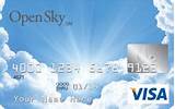 Pictures of Open Sky Visa Credit Card