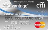 Pictures of Citi Aadvantage Business Credit Card