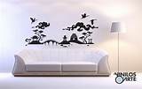 Pictures of Wall Stickers Silhouettes