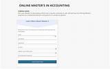 Pictures of Masters Of Science In Accounting Online