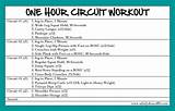 One Hour Fitness Routine