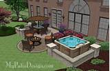 Images of Patio Design Hot Tub Fire Pit