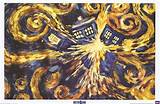 Doctor Who Starry Night Poster