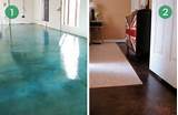 Diy Cement Floor Finishes Pictures