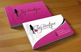 Photos of Fashion Business Cards Ideas