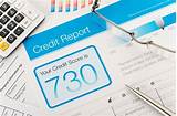 Credit Report With Score On All Three Images