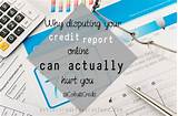 How Can I Dispute A Credit Report Pictures