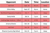 Images of High School Soccer Schedule