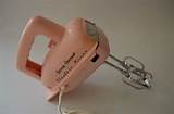 Photos of Pink Electric Hand Mixer