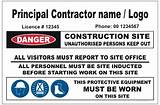Images of Contractor Site Signs