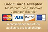 Credit Card Payment Fees Photos