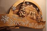 Photos of Custom Carved Wood Signs