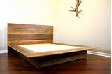 Pictures of Platform Bed Reclaimed Wood