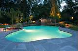 Pool Landscaping Lighting Ideas Images