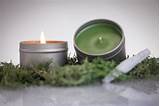 Pictures of Marijuana Scented Candle