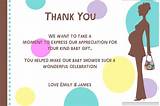 Thank You For Hosting Baby Shower Gift Pictures
