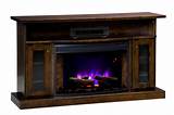 Amish Electric Fireplace Entertainment Center Photos