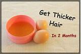Thicker Hair Home Remedies Photos