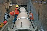 Photos of Trenchless Pipe Installation
