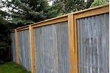 Pictures of Corrugated Aluminum Fence