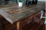 Old Barn Wood Dining Room Tables Images