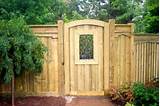 Wood Fence Gate Pictures