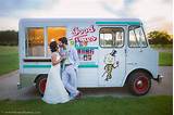 Ice Cream Truck Wedding Reception Photos